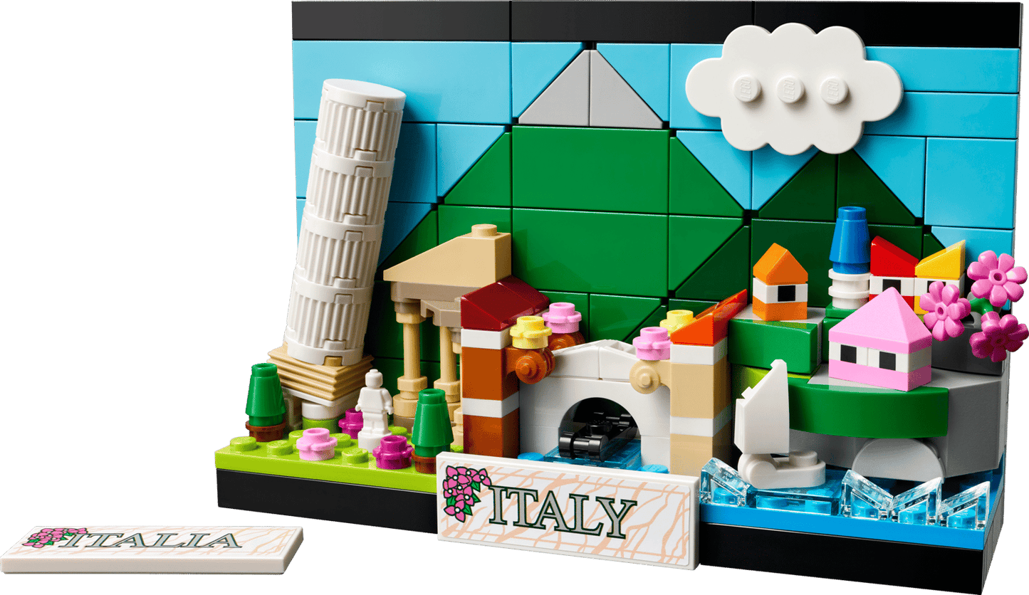 LEGO® 40818 Italy Postcard Used Set