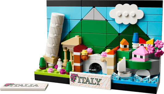 LEGO® 40818 Italy Postcard Used Set