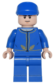 Bespin Guard - Light Nougat Head, Detailed Gold Trim, Furrowed Eyebrows