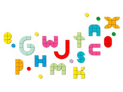 41950 LEGO® Lots of Dots - Lettering
