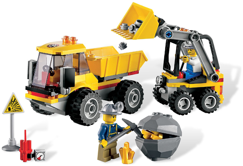 4201 LEGO® Loader and Dump Truck Used Set