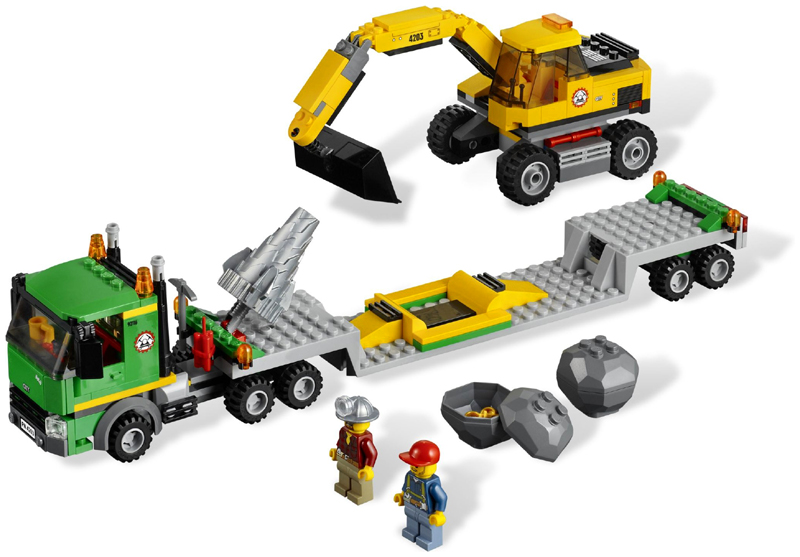 4203 LEGO® Excavator Transport