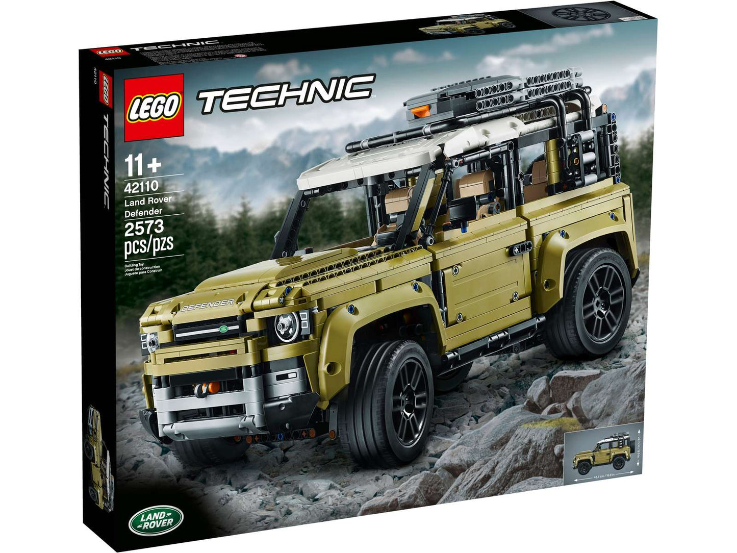 42110 LEGO® Land Rover Defender Open Box