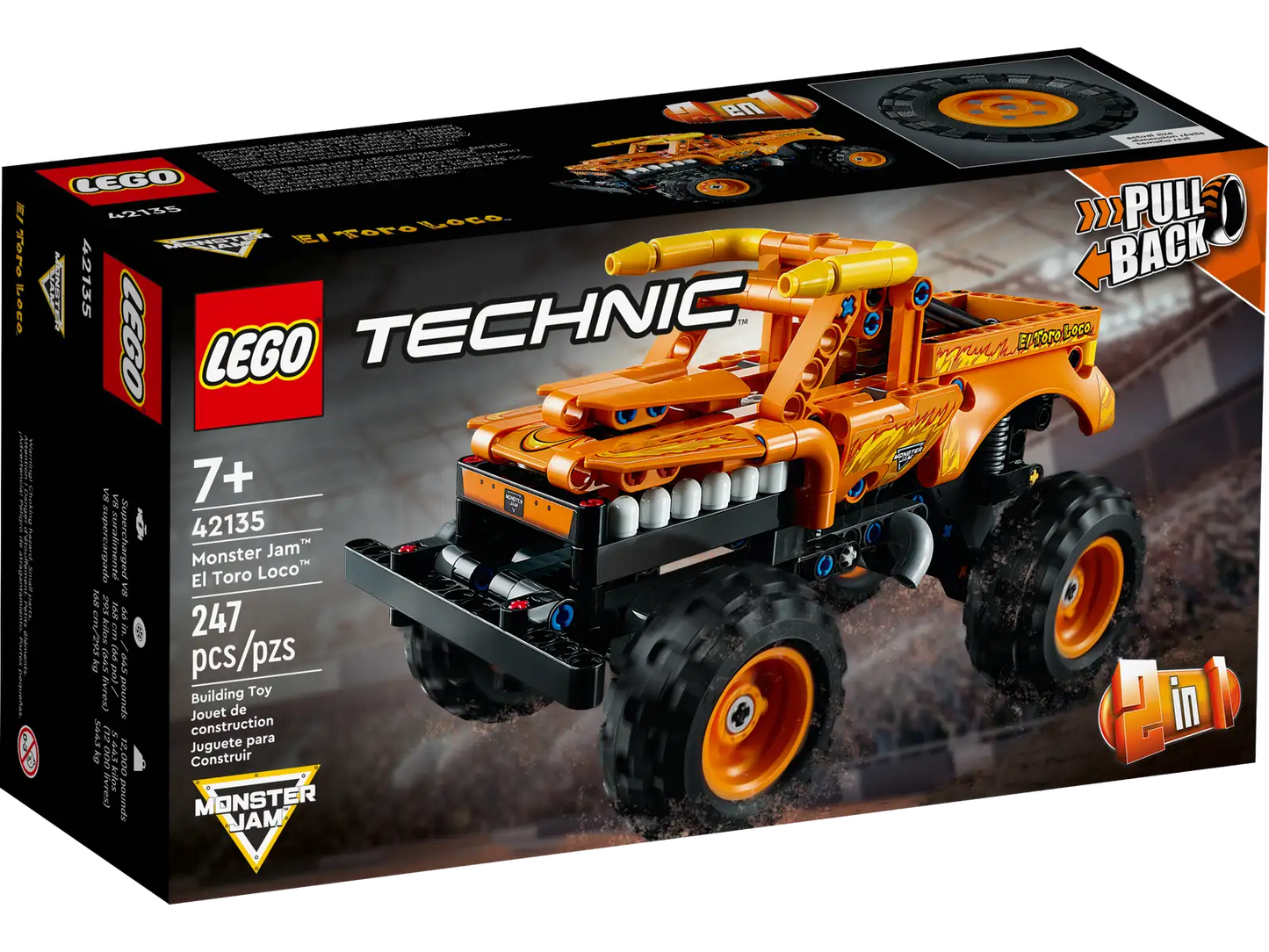 LEGO® 42135 Monster Jam™ El Toro Loco™ Open Box