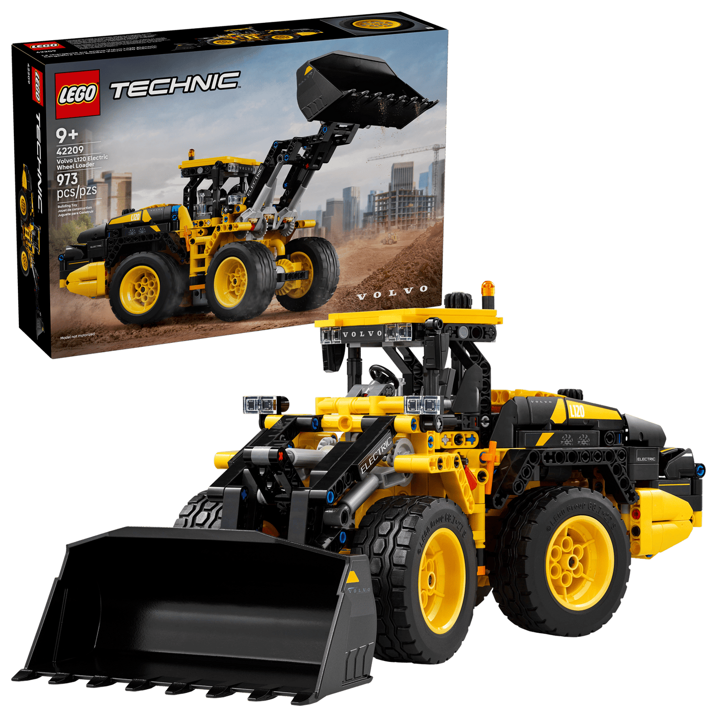 LEGO® 42209 Volvo L120 Electric Wheel Loader