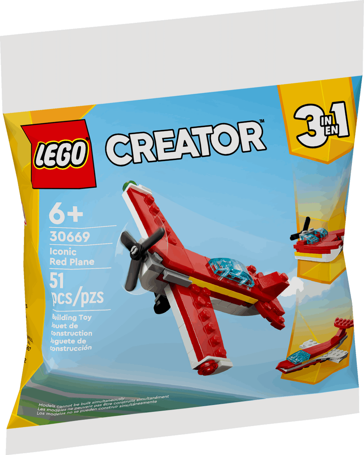 30669 LEGO® Iconic Red Plane