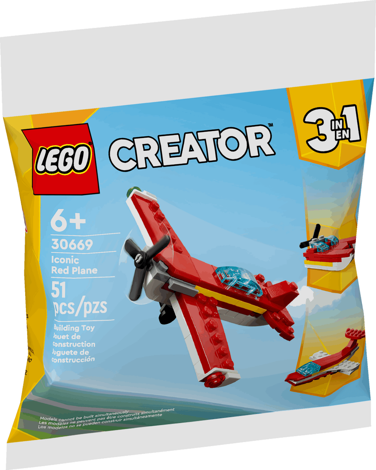30669 LEGO® Iconic Red Plane
