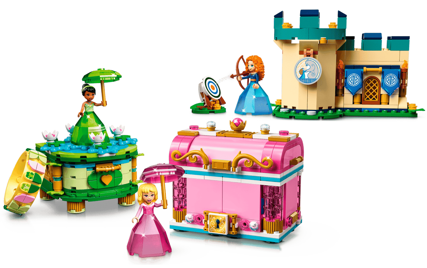 43203 LEGO® Aurora, Merida and Tiana’s Enchanted Creations