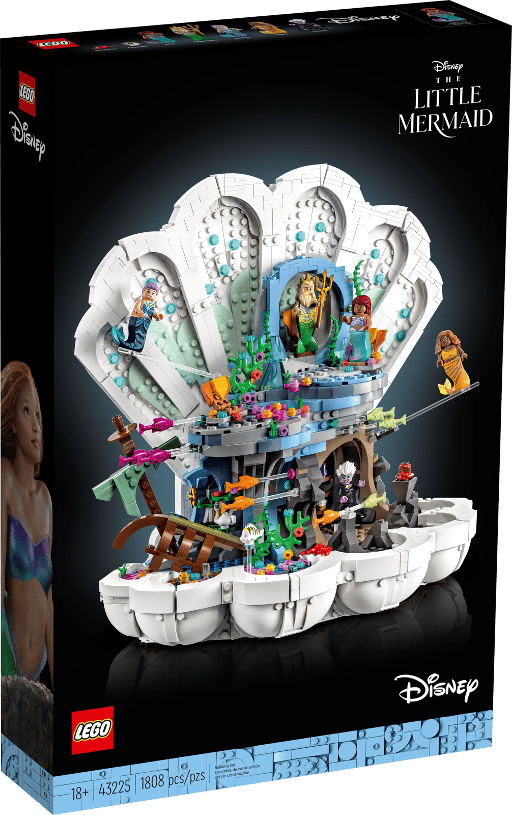 43225 LEGO® The Little Mermaid Royal Clamshell