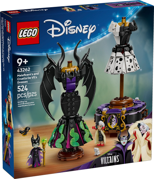 43262 LEGO® Maleficent's and Cruella de Vil's Dresses