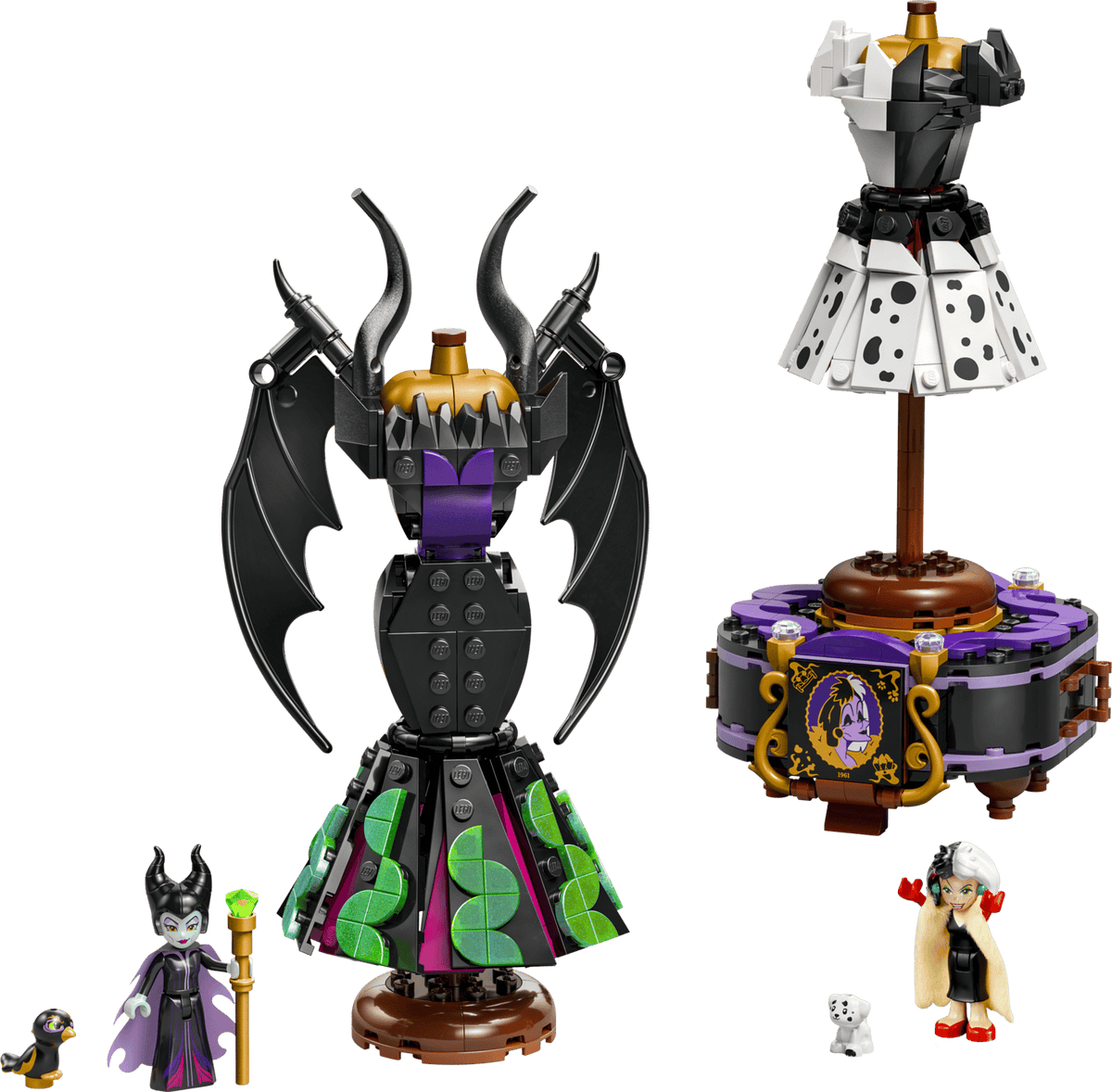 43262 LEGO® Maleficent's and Cruella de Vil's Dresses