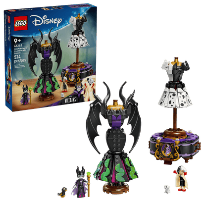 43262 LEGO® Maleficent's and Cruella de Vil's Dresses