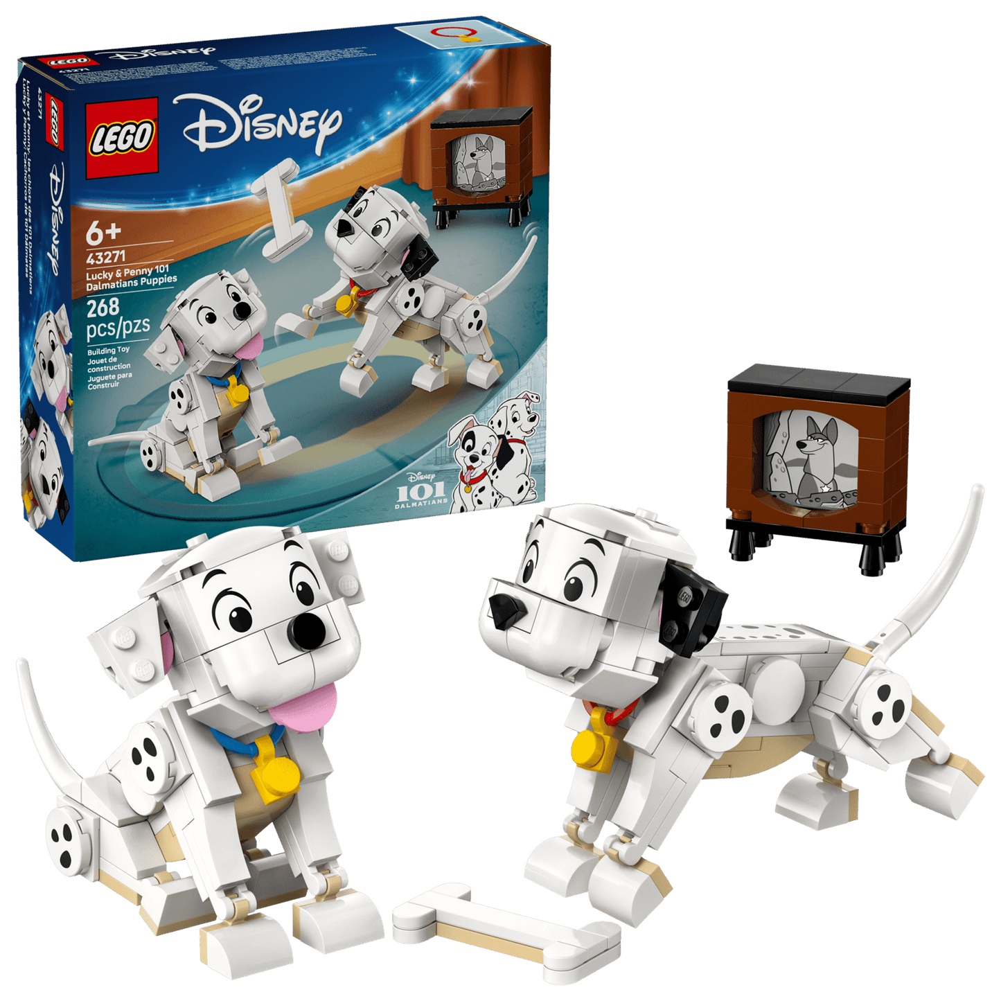 LEGO® 43271 Lucky & Penny 101 Dalmatians Puppies