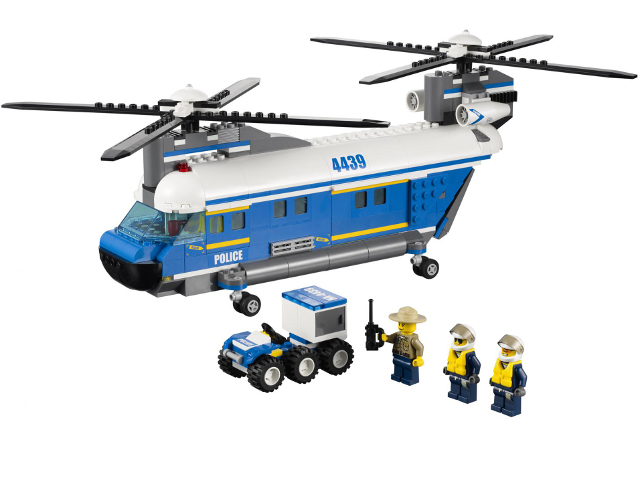 4439 LEGO® Heavy-Duty Helicopter Used Set