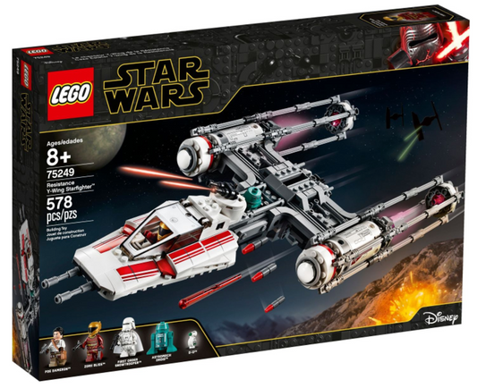75249 Resistance Y-Wing Starfighter (RETIRED SET)