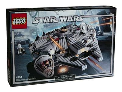 4504 LEGO® Millennium Falcon (Redesign), Original Trilogy Edition box