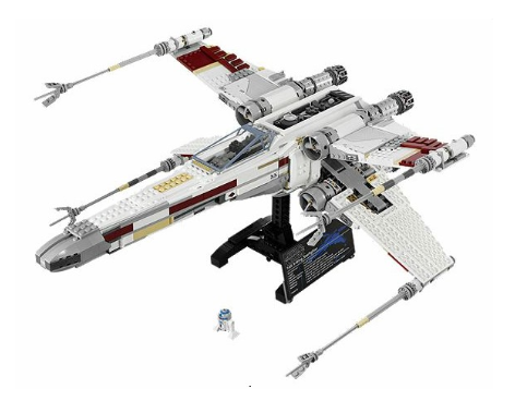 Used Set 10240 Red Five X-Wing Starfighter - UCS {2nd Edition} (with Instruction Manual, No Box)