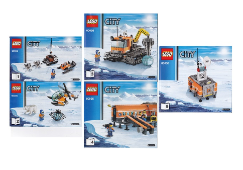 60036 LEGO® Arctic Base Camp Used Set