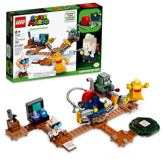 LEGO® 71397 Luigi's Mansion Lab and Poltergust Expansion Set (RETIRED SET)