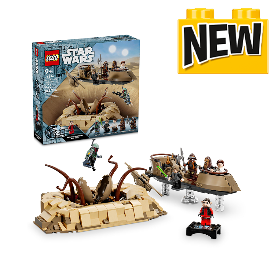 LEGO® 75396 Desert Skiff & Sarlacc Pit