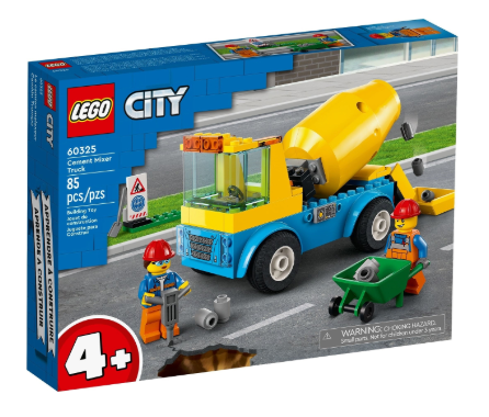 LEGO® 60325 Cement Mixer Truck (RETIRED SET)