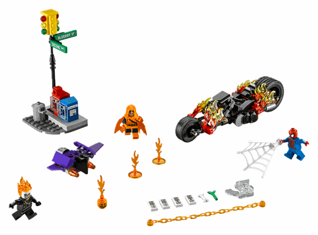76058  LEGO® Spider-Man: Ghost Rider Team-up Used Set