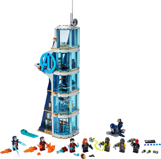 LEGO® 76166 Avengers Tower Battle Used Set