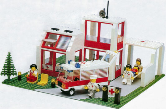 LEGO® 6380 Emergency Treatment Center (St. Mary's Hospital) Used Set