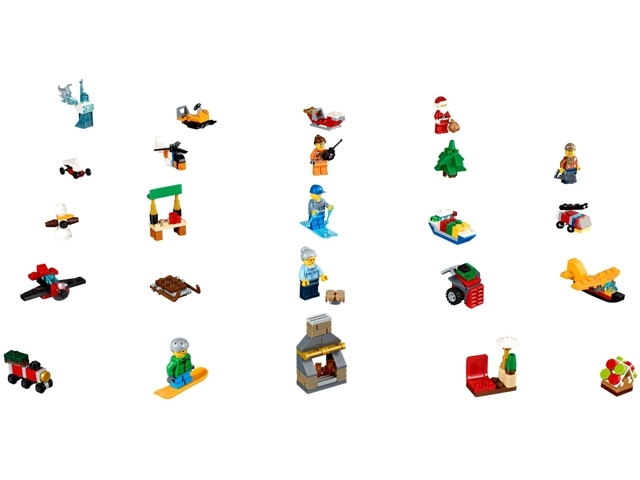 60155 LEGO® Advent Calendar 2017, City