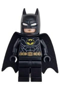 Batman - Black Suit, Gold Belt, Cowl with White Eyes, Neutral / Angry with Bared Teeth
