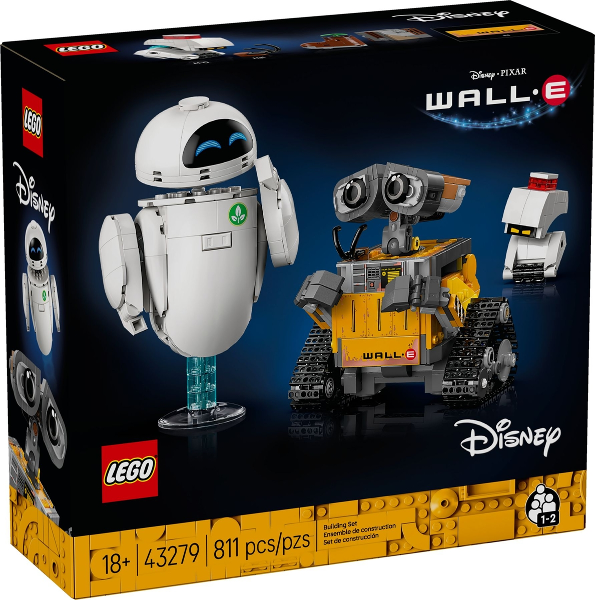 LEGO® 43279 WALL-E and EVE