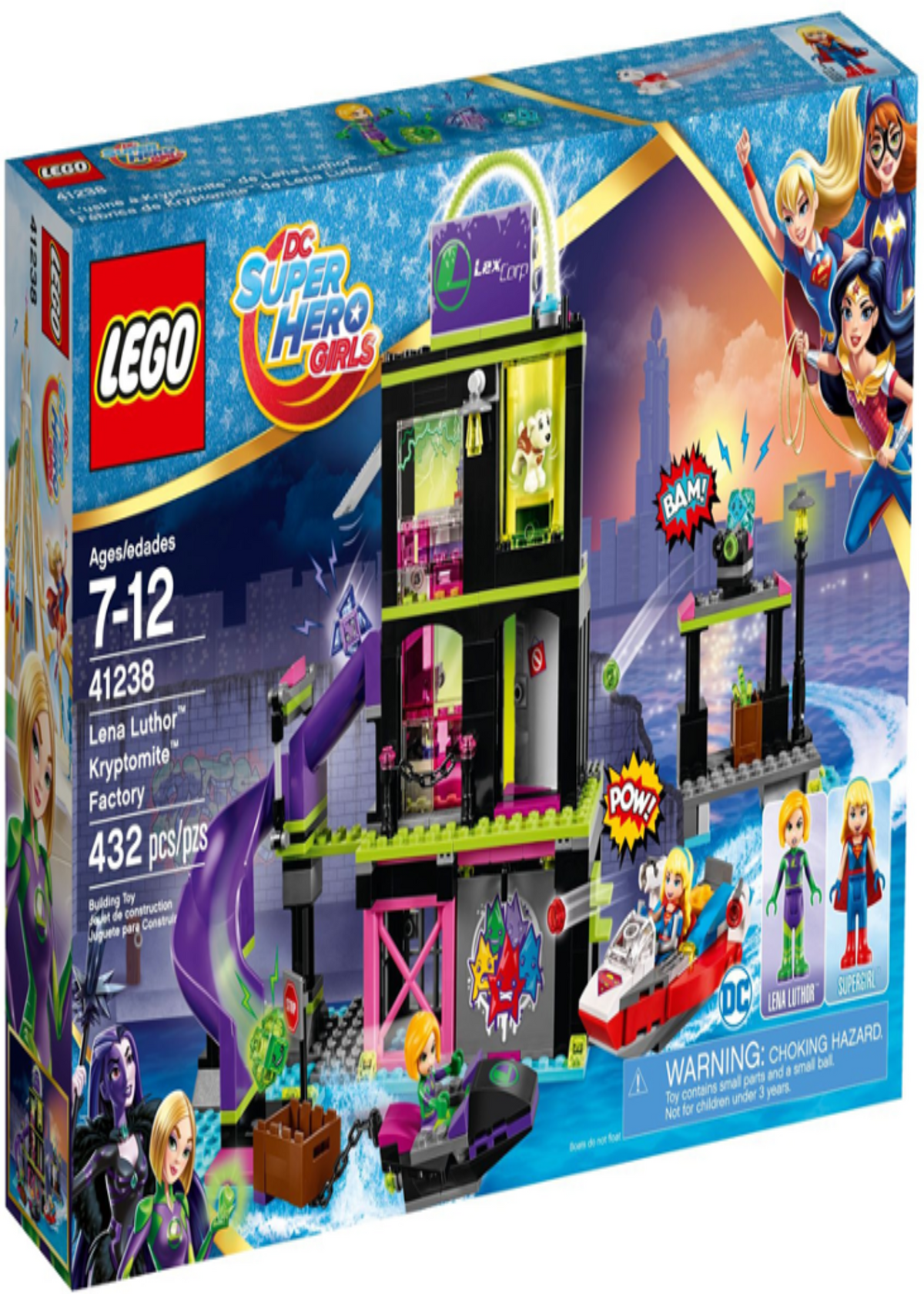 41238 LEGO® Lena Luthor Kryptomite Factory