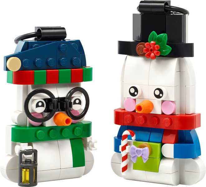 40812 LEGO® Snowman Ornaments
