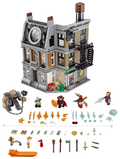 76108 The Sanctum Sanctorum Showdown (Damaged Box)