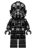 Imperial TIE Fighter Pilot - Light Nougat Head, Scowl, White Insignia on Helmet