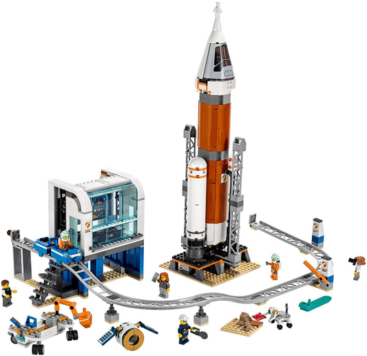 60228 Deep Space Rocket and Launch Control Used Set