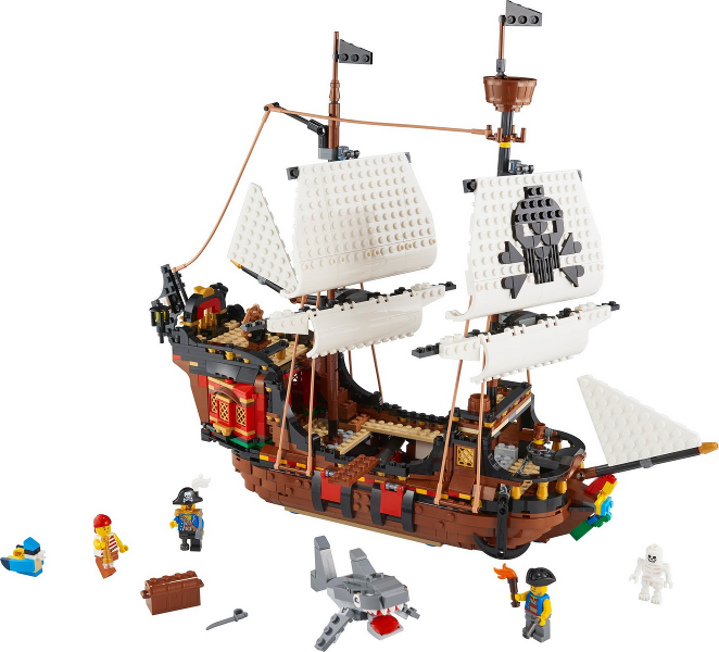 31109 LEGO® Pirate Ship Used Set