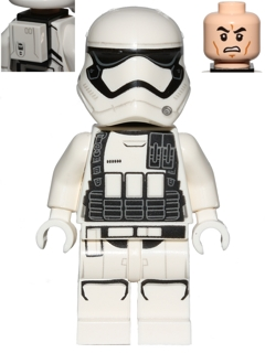 First Order Heavy Assault Stormtrooper (Rounded Mouth Pattern) - Backpack, Ammo Pouch Print