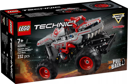LEGO® 42200 Monster Jam™ ThunderROARus™ Pull-Back