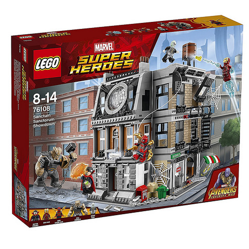 76108 The Sanctum Sanctorum Showdown (Damaged Box)
