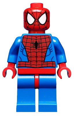 sh0115 Spider-Man - Black Web Pattern, Red Hips