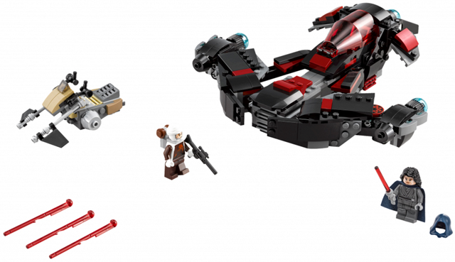 75145 LEGO® Eclipse Fighter Used Set