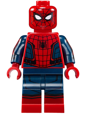 Spider-Man - Black Web Pattern, Red Torso Small Vest, Red Boots