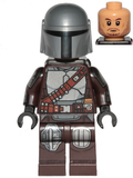 The Mandalorian / Din Djarin / 'Mando' - Silver Beskar Armor, Jet Pack, Printed Head