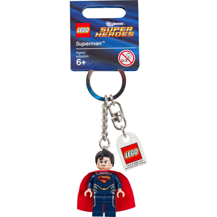 LEGO® Superman™ Dark Blue Suit Key Chain