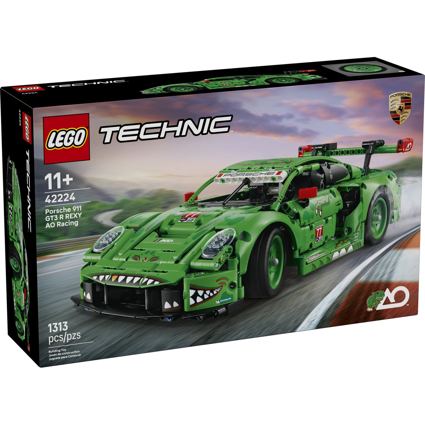 LEGO® 42224 Porsche 911 GT3 R REXY AO Racing Car