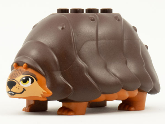Tuk Tuk with Molded Dark Brown Shell