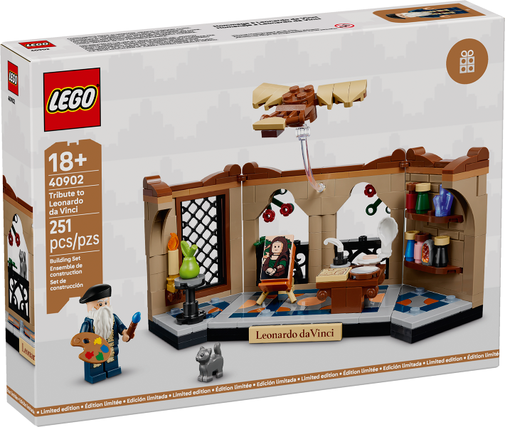 LEGO® 40902 Tribute to Leonardo da Vinci