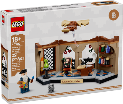 LEGO® 40902 Tribute to Leonardo da Vinci