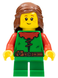 Forest Girl - Red, Long Hair